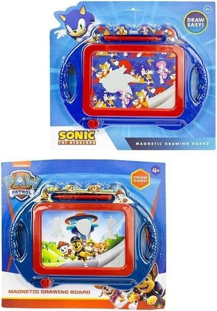 KIDDY-MOOV - Wholesale Drawing Board - Kids & Baby - XL Magnetic Drawing Board Paw Patrol / Sonic