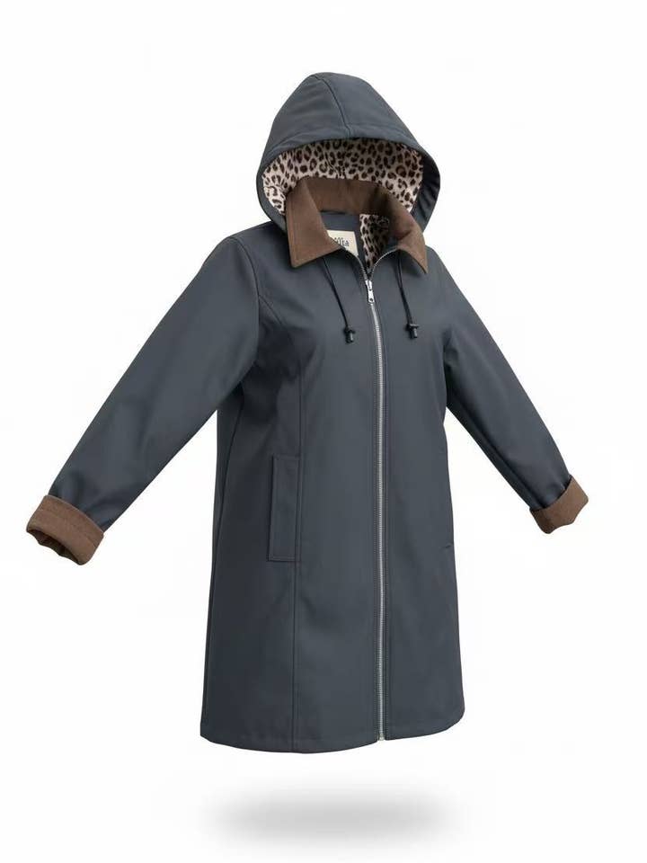 WB710 Lång parka för wholesale av Saturne Paris - BIG SIZE EXCLUSIVE