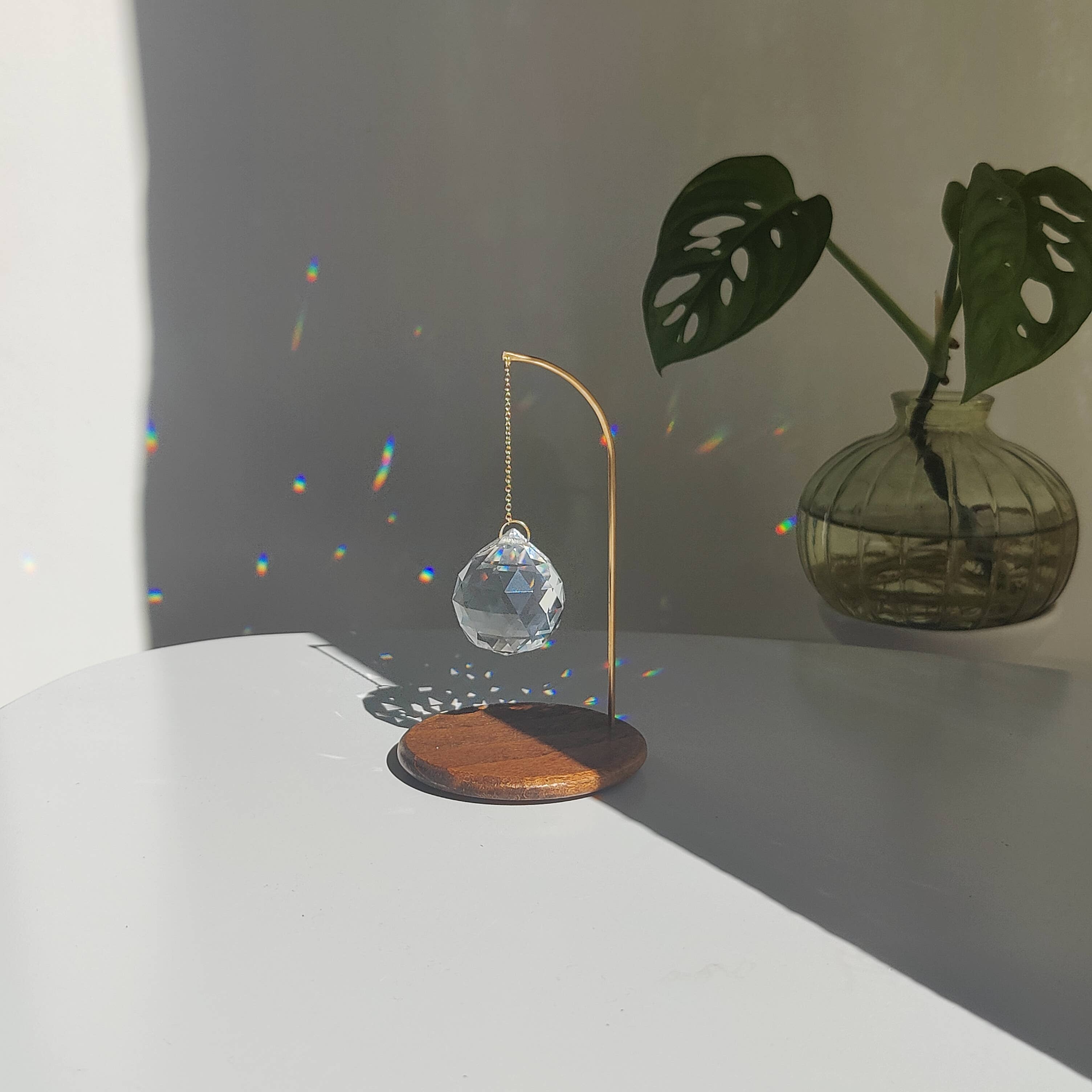 Atelier Intuitive - Vente Objets de décoration - PENDULUM • Suncatcher à poser | Décoration bien être3