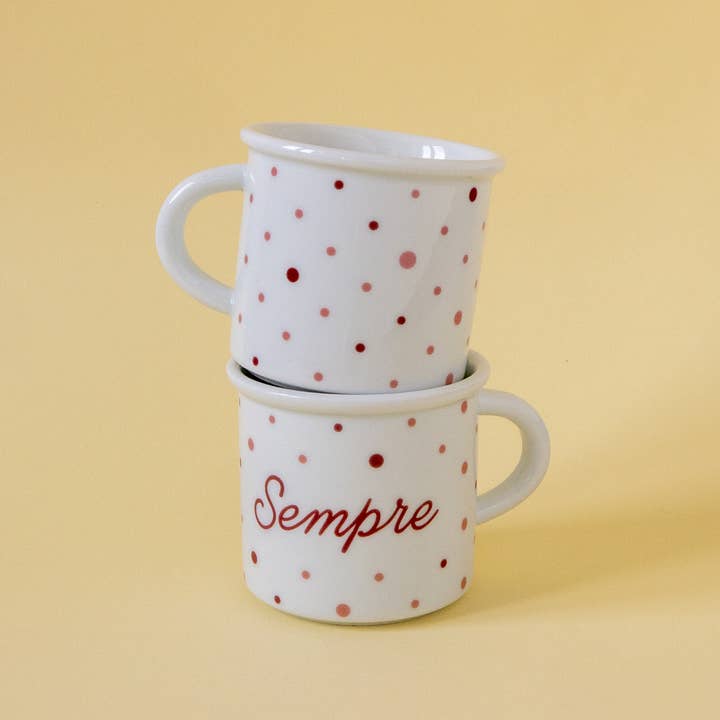 ilaria.i - Wholesale Coffee Mug - SEMPRE MUG - Porcelain mug2