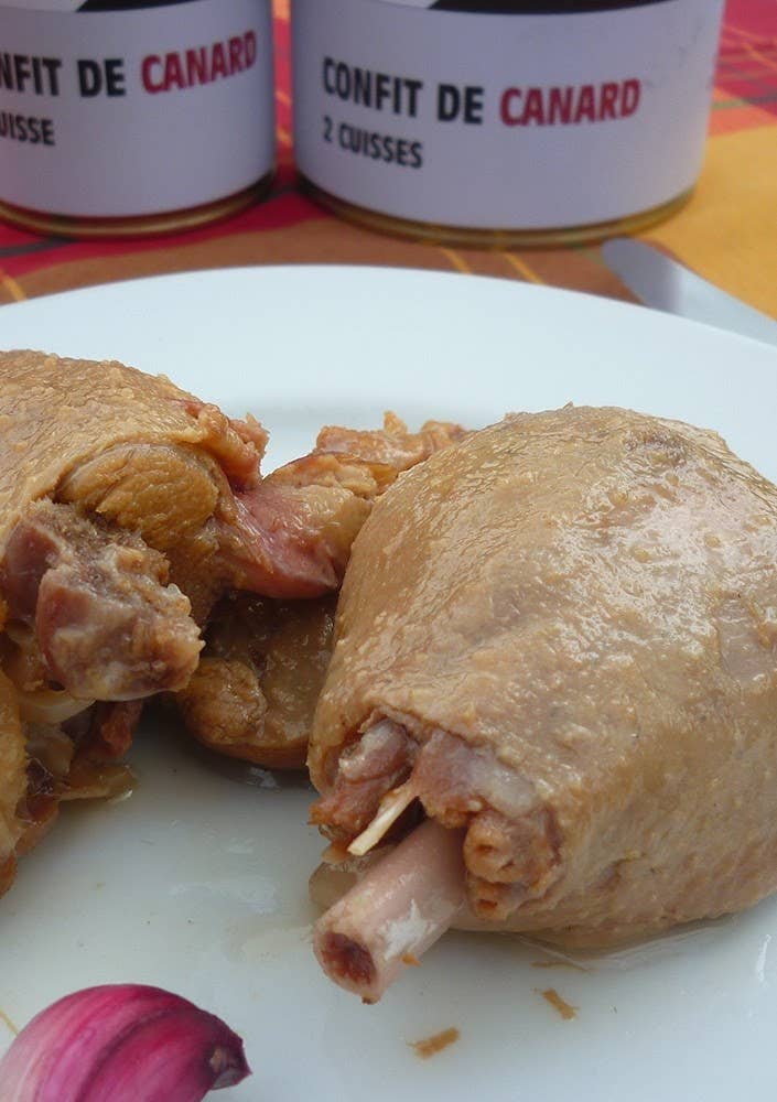 Maison Regaud – wholesale Konserver – Ankconfit 6 ben 1200 g0