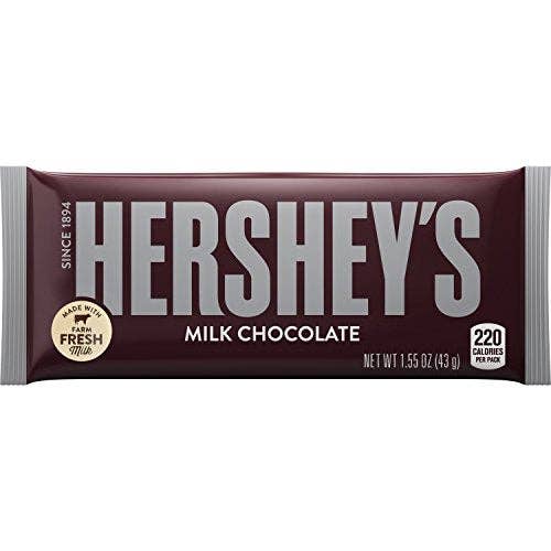 Shop The King - Wholesale Chocolate bar - HERSHEY'S Plain Milk 36 Per Box