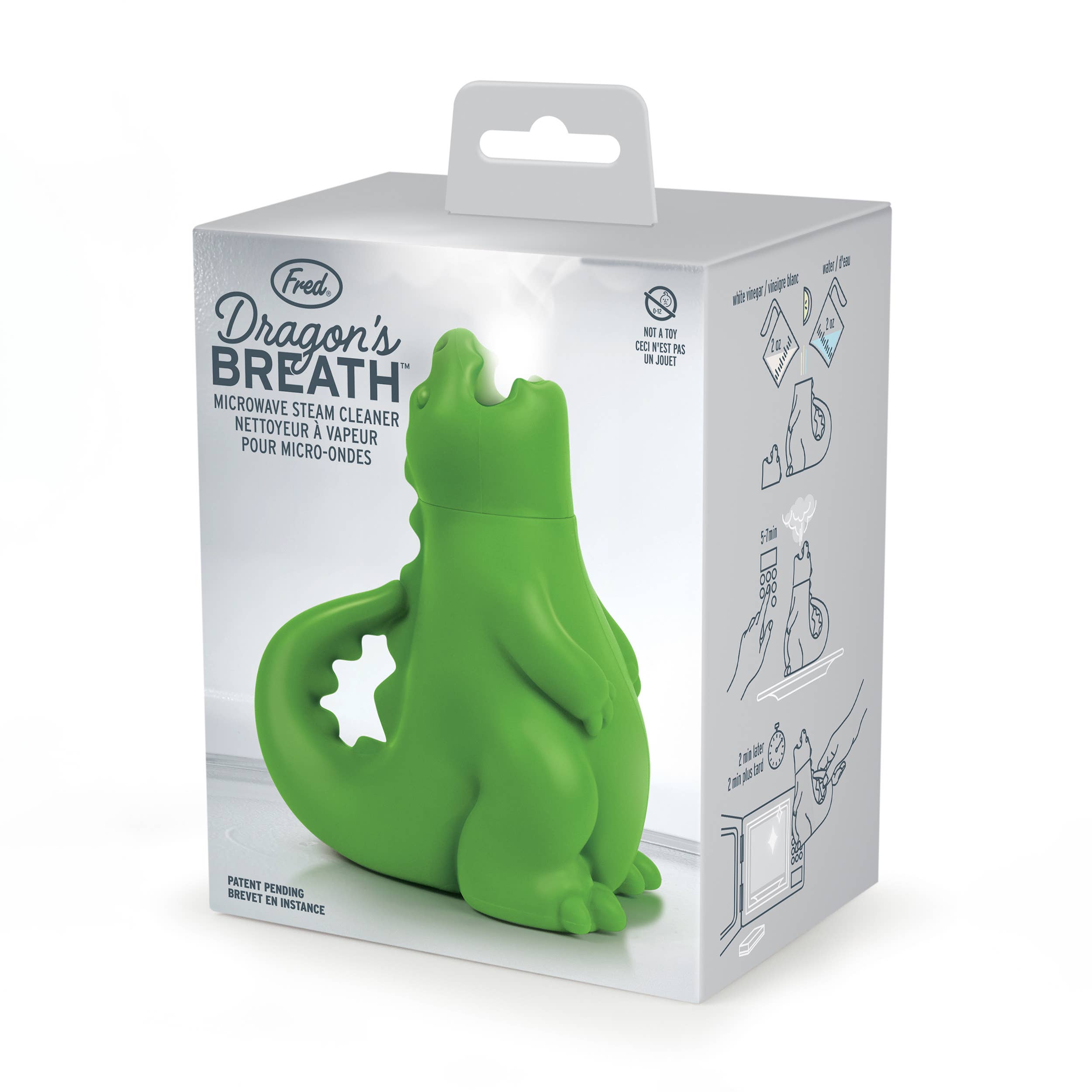 Fred & Friends - Wholesale Kitchen Tool/Gadget - Dragon's Breath - Microwave Steam Cleaner6