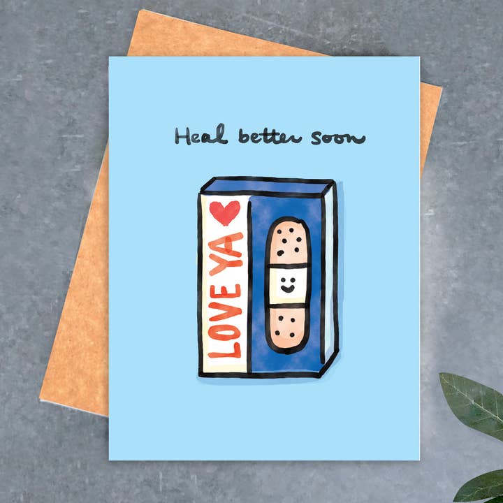 Carte de prompt rétablissement pour la vente par Brightspot Design