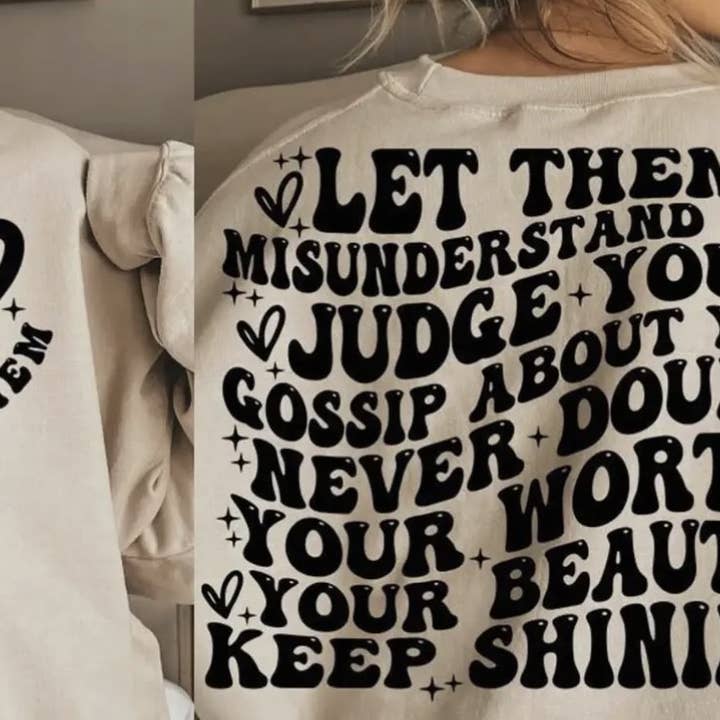 Let Them DTF Transfer for wholesale by Pink Flamingo Boutique