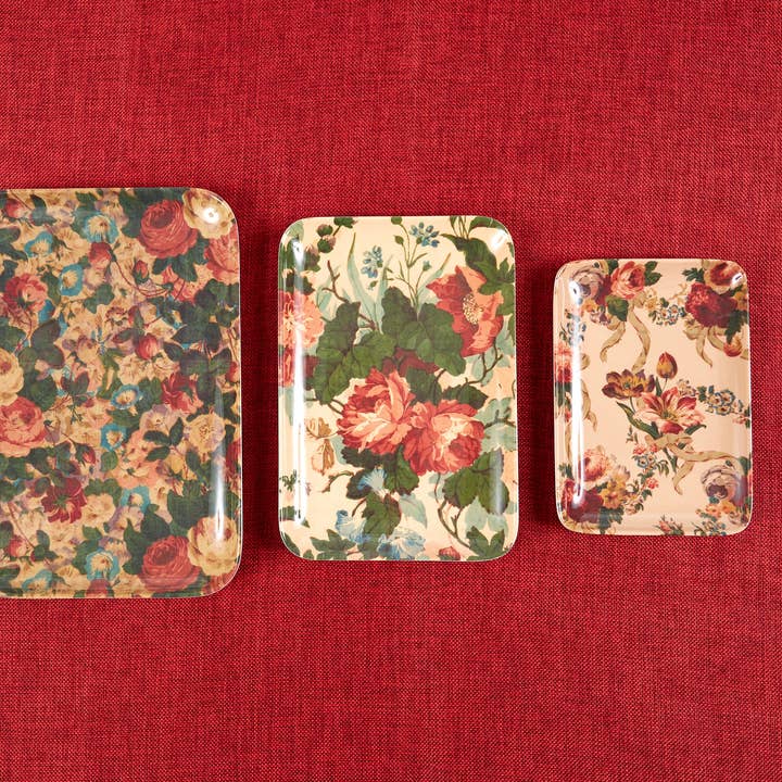 Siren Song - Venta al por mayor Bandeja de servir - Juego de tres bandejas de jardín inglesas
3