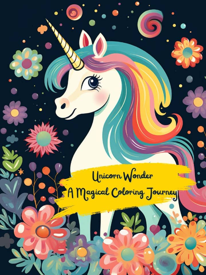 Unicorn Wonders målarbok för barn för wholesale av Tapioca Dance