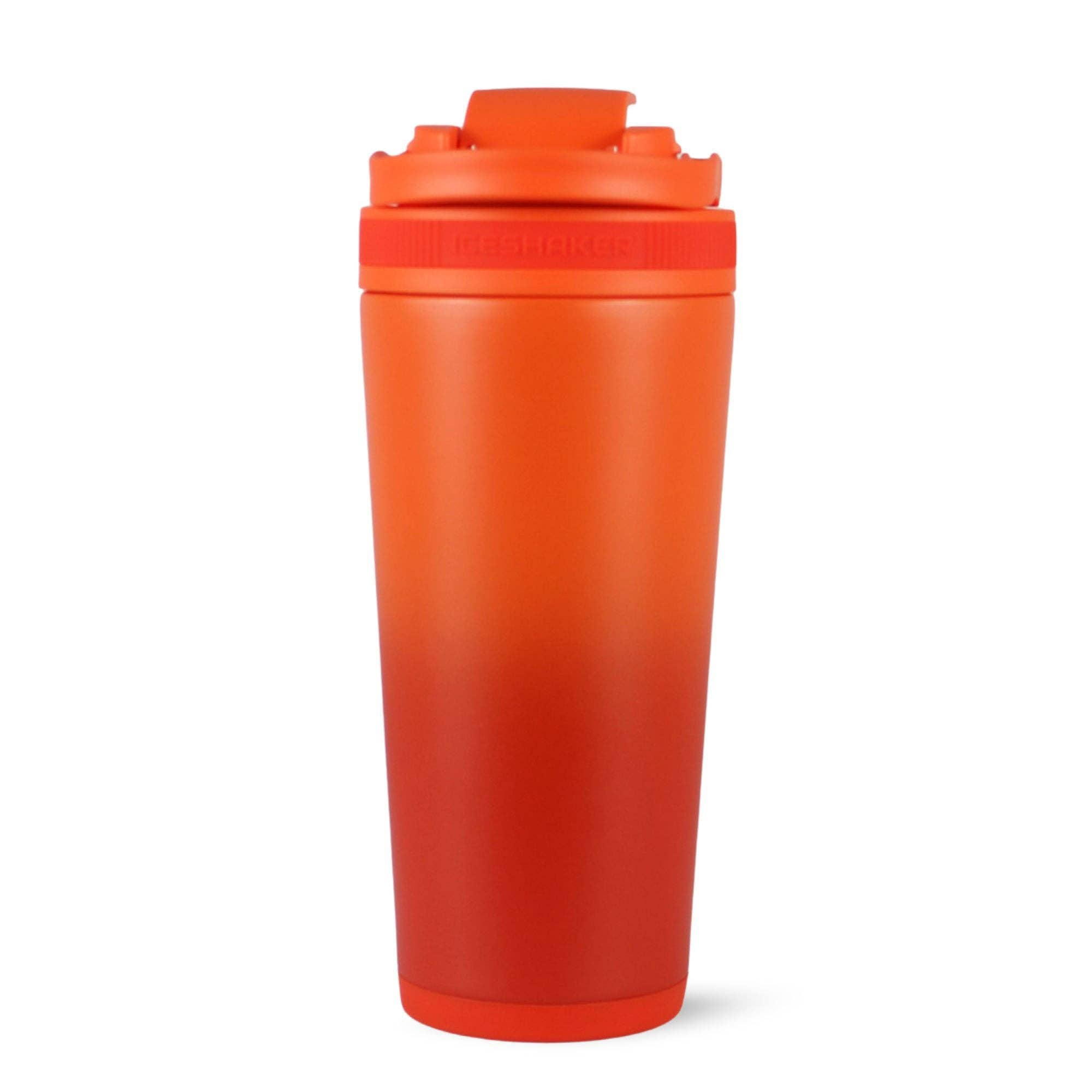 Ice Shaker – wholesale Water bottle – 26oz Ice Shaker - Orange Color Rush3