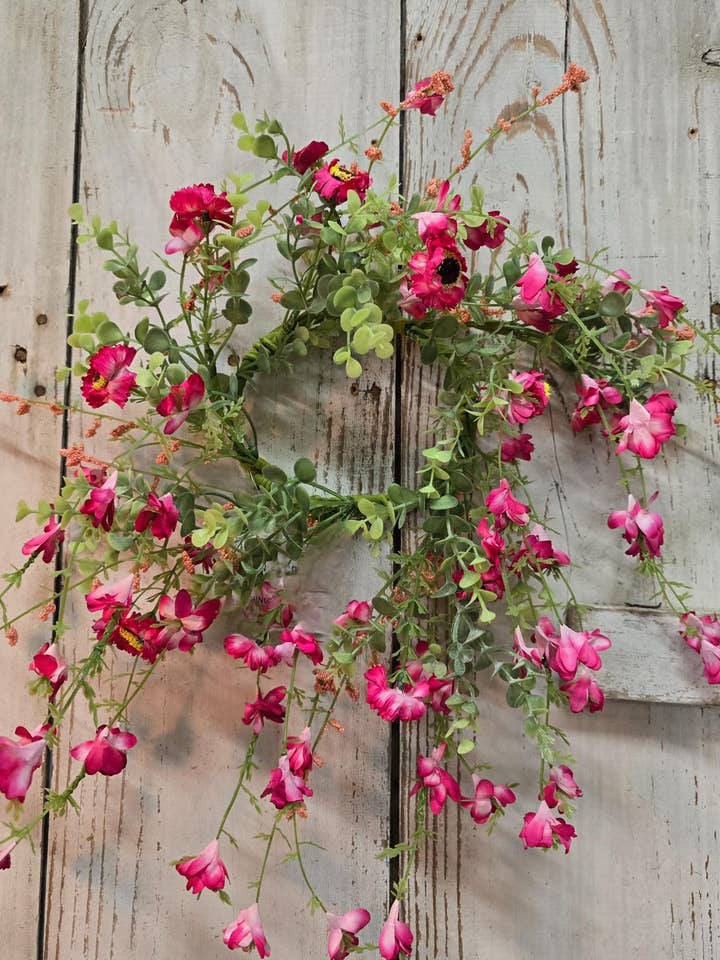 Wilde Himbeere 11,4 cm Kerzenring für den Großhandel von Wholesale Home Decor