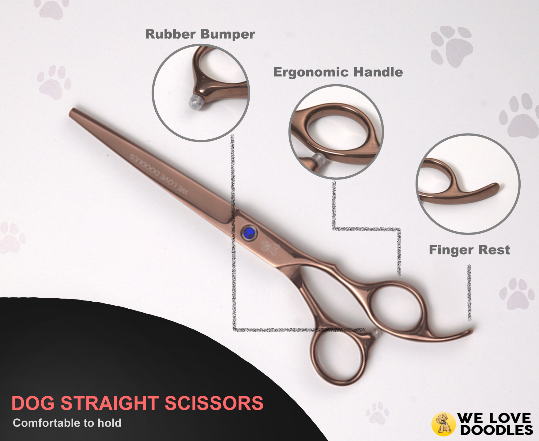 We Love Doodles - Wholesale Pet Grooming Set - Dog - Grooming Scissor9