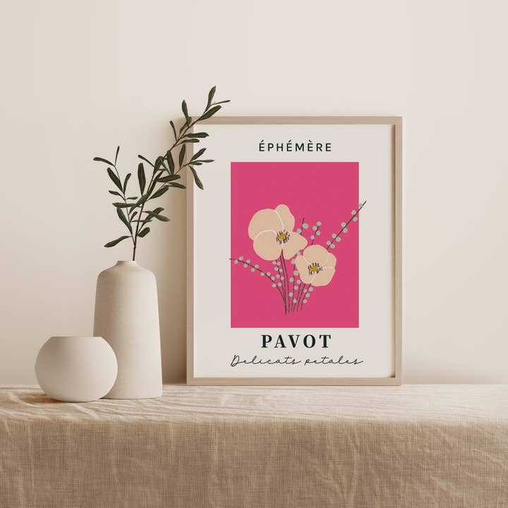 Graphijoy - Wholesale Poster - Poppy floral poster3