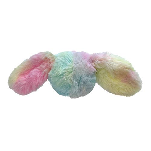 foufouBRANDS - Wholesale Pet Plush Toy - Dog - Fuzzy Wuzzy Bunny 2-in-1 Spiker Ball Toy