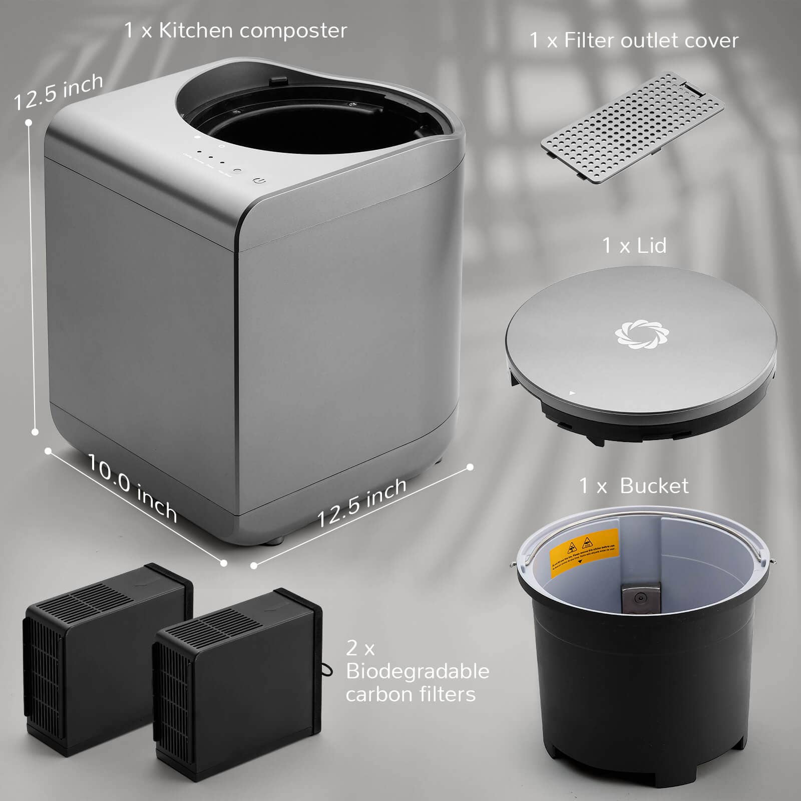 Airthereal - Wholesale Trashcan/Trash Bin - Revive Electric Kitchen Composter10