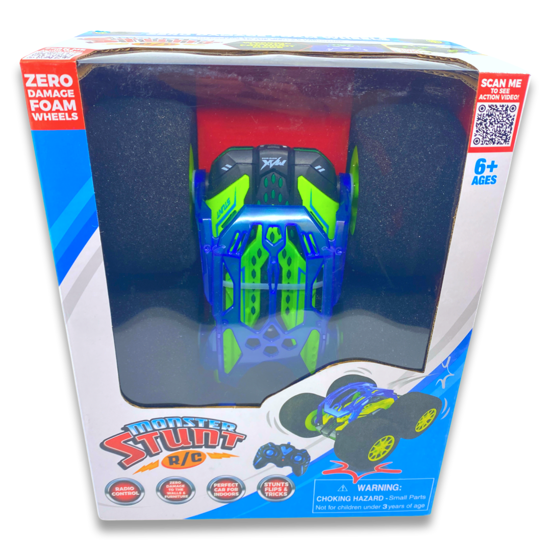 Novelty Brands - Wholesale Toy Car/Truck - Kids - Remote Controlled Car Monster Stunt Boxed - 6/Pack2