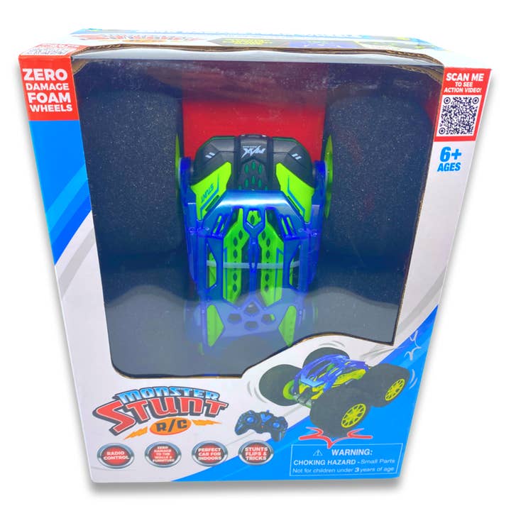 Novelty Brands - Wholesale Toy Car/Truck - Kids - Remote Controlled Car Monster Stunt Boxed - 6/Pack2