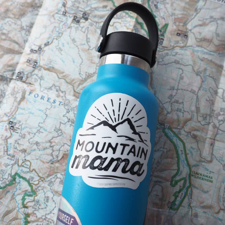 Sentinel Supply - Wholesale Sticker - Mountain Mama Sticker, Cute Country Music Lyrics Decal1