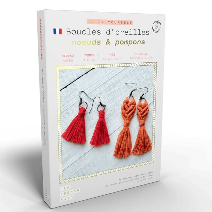 French'Kits - DIY - Örhängen - Bågar & Tofsar för wholesale av French Kits