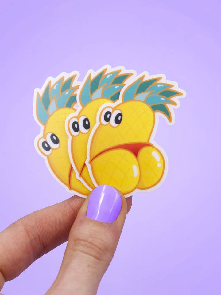 Anan-Ass klistermärken för wholesale av Joanna Behar