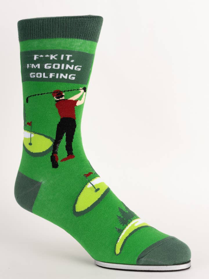 F**K It, I'm Going Golfing Men's Socks for wholesale by moJJa