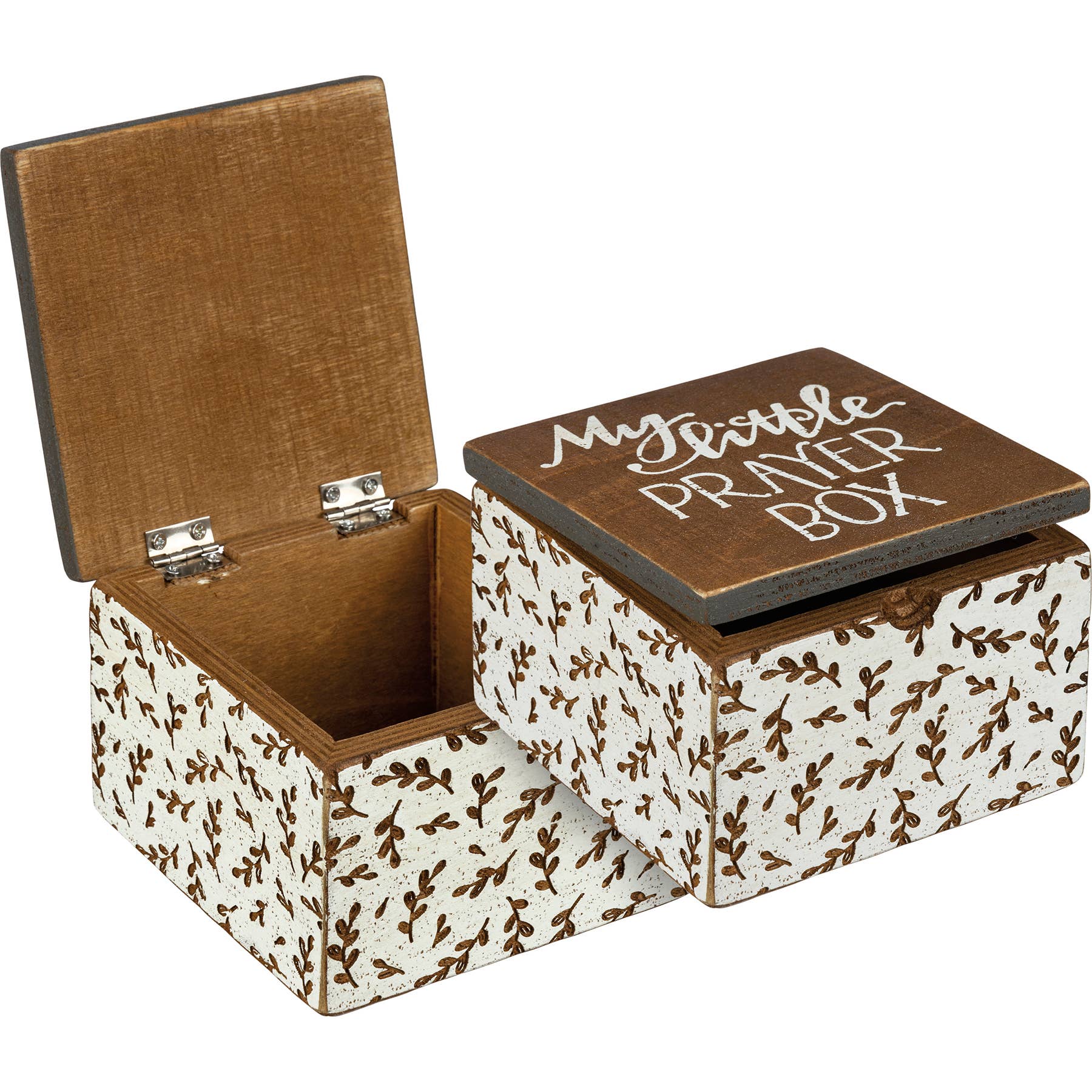 Primitives by Kathy - Wholesale Decorative Box - My Little Prayer Box Hinged Box2