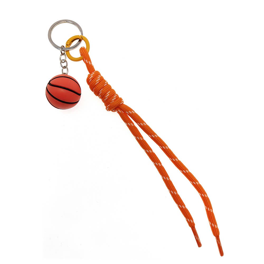 Sensibling Corp. - Wholesale Keychain - Women's - 12PCS - Sports Ball Rope Tassel Keychains2