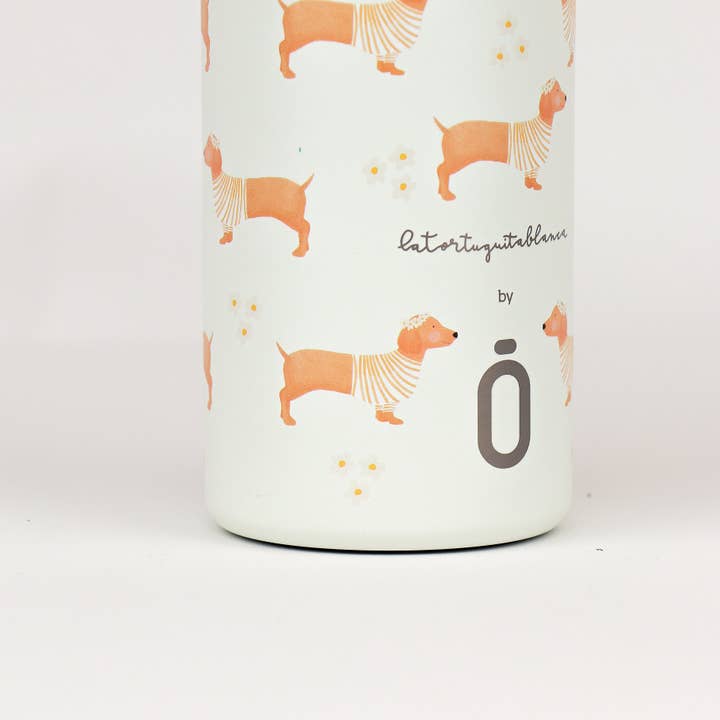 Runbott - Wholesale Water Bottle - Mii 60 The Little White Turtle - Daisy Dachshund7
