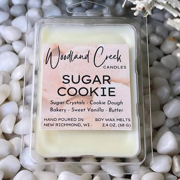 Sugar Cookie Wax Melts for wholesale by Woodland Creek Candles