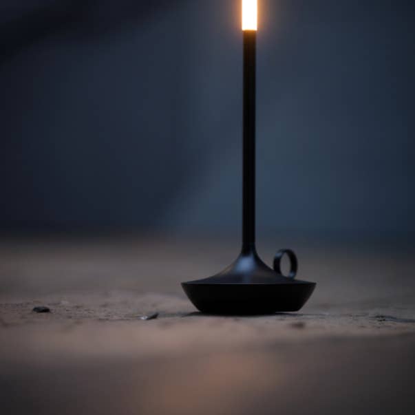 VANMOKUM - Vente Lampes d'appoint/de bureau - Lampe à bougie rechargeable portable GRAYPANTS Wick avec coffret cadeau32