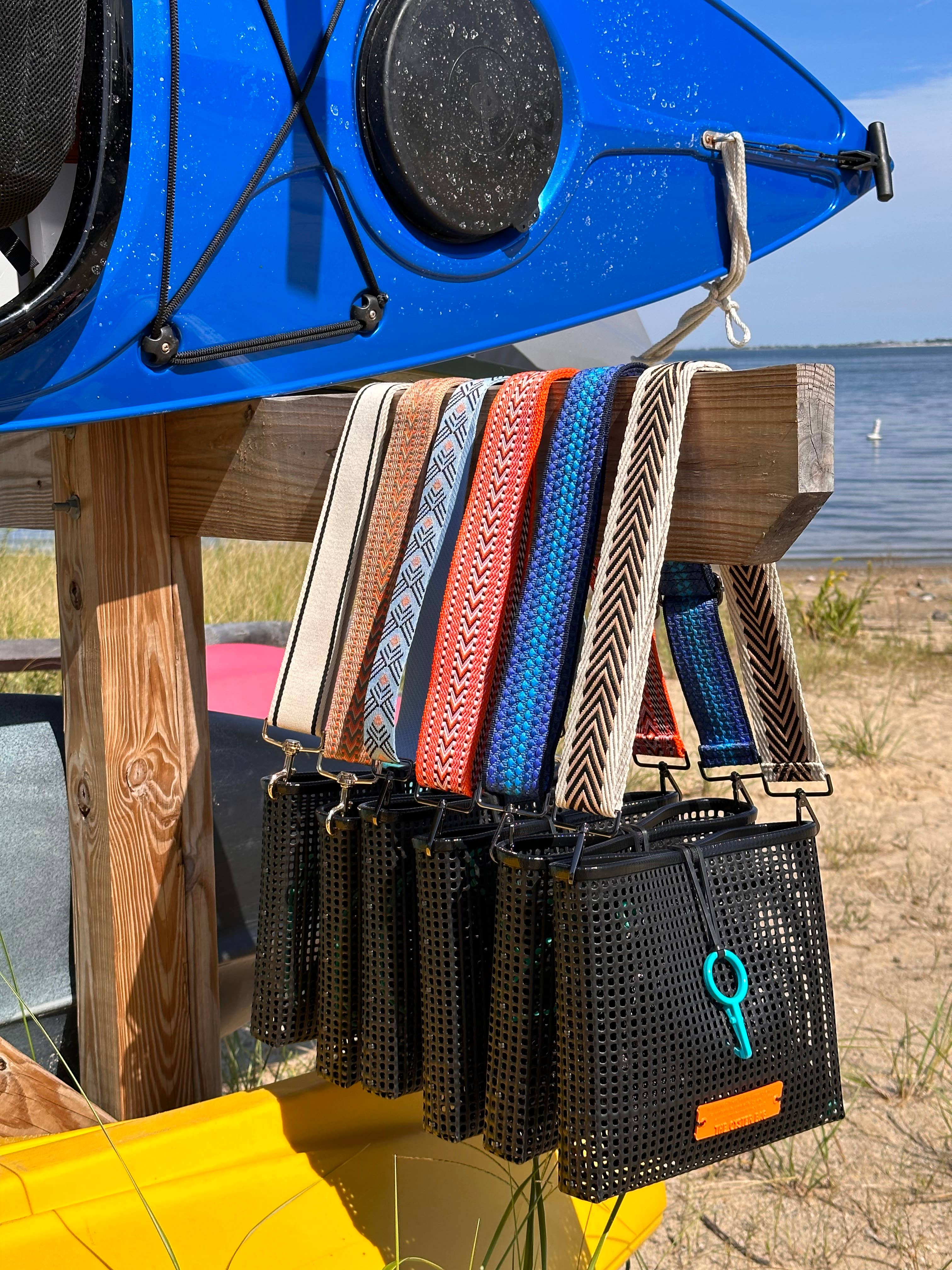 The Oyster Bag - Wholesale Crossbody Bag - Women's - THE CROSSBODY wholesale - Orange stripe2