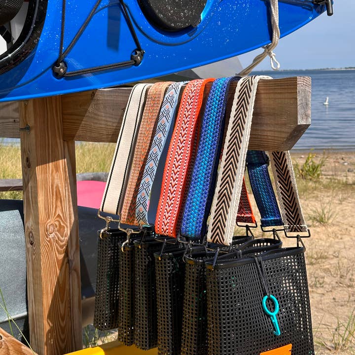 The Oyster Bag - Wholesale Crossbody Bag - Women's - THE CROSSBODY wholesale - Orange stripe2