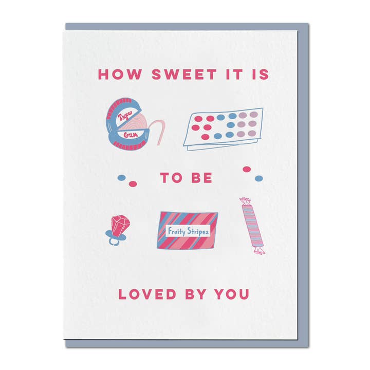 Violet Press - Wholesale Love Card - How Sweet It Is