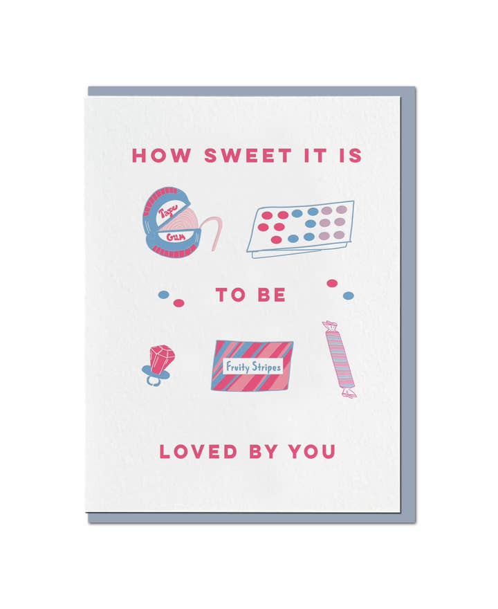 Violet Press - Wholesale Love Card - How Sweet It Is0