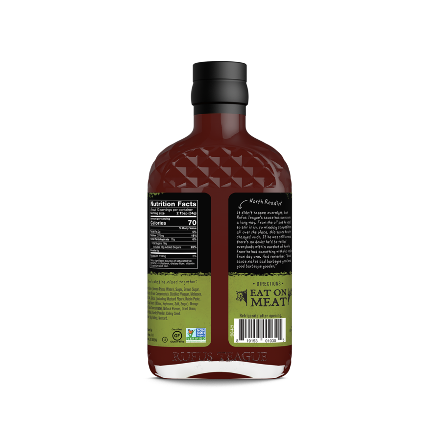 Rufus Teague - Wholesale BBQ Sauce - Smoky Apple BBQ Sauce2