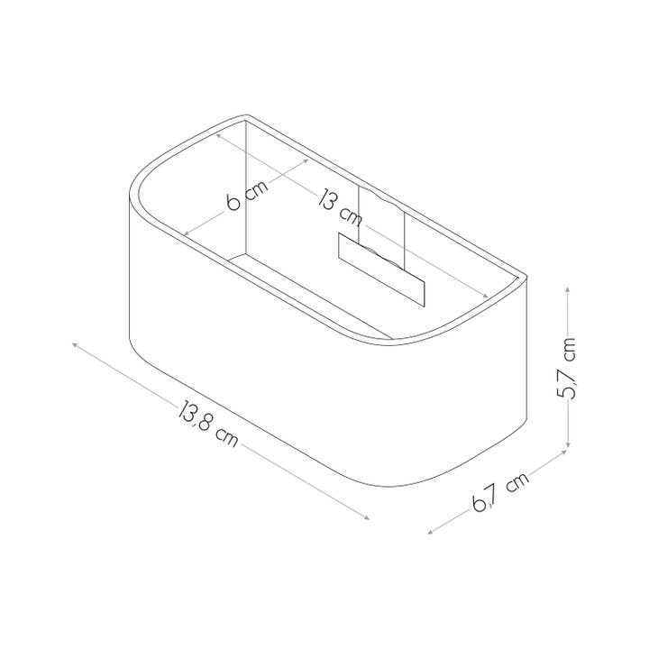 KalaMitica Magnetic System - Wholesale Magnet - Magnetic Container, 13.8 cm, White, Strong Neodymium Magnet4