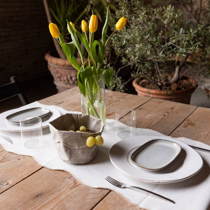 Chez Moi - Wholesale Table Runner - Runner Stain-Resistant Wave4