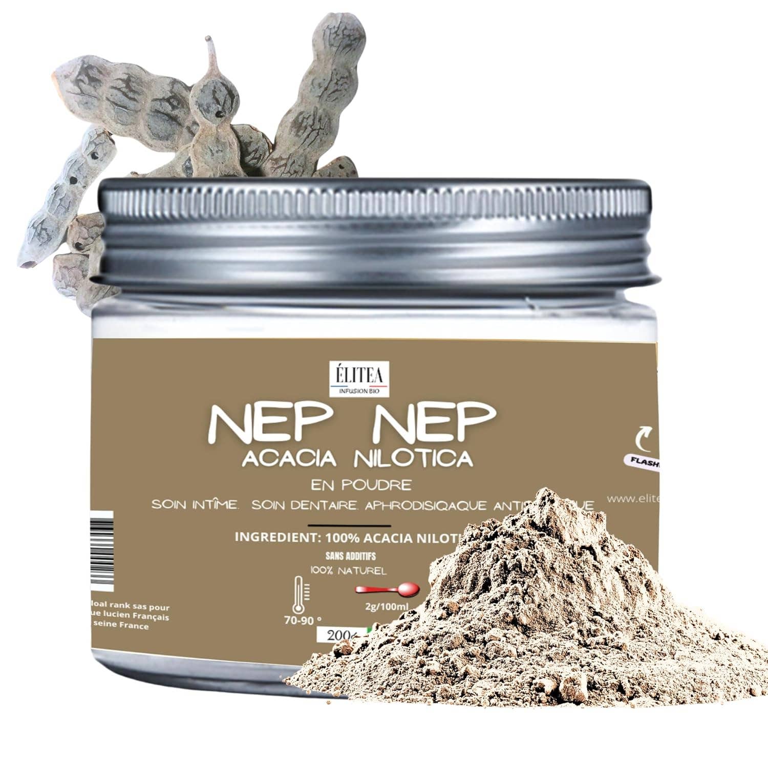 ELITEA - Vendita all'ingrosso Caffè freddo - Nep nep Acacia Nilotica in polvere0