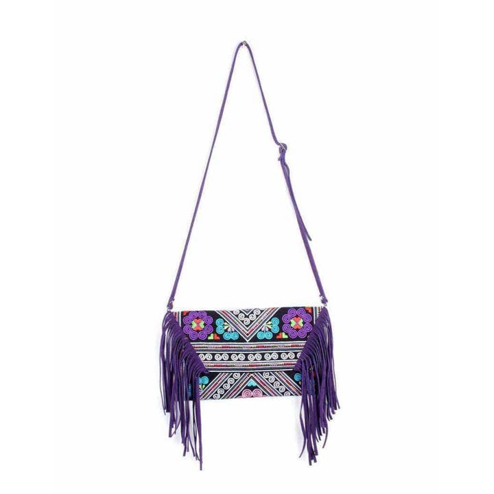 BUNDLE: 3 Piece Sustainably Made Boho Crossbody Bag - Thailand for wholesale by Lumily