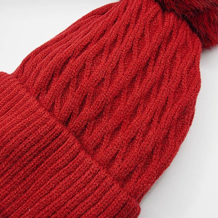 Arya Jewellery Wholesale – wholesale Beanie – Women's – Cable Knit Fluffy Bobble Hats Pack of 122