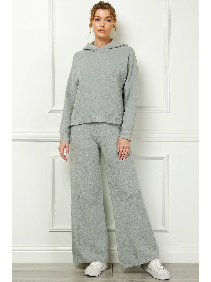 Allie Rose - Wholesale Pants - Women's - Super soft plush cloud wide leg pant