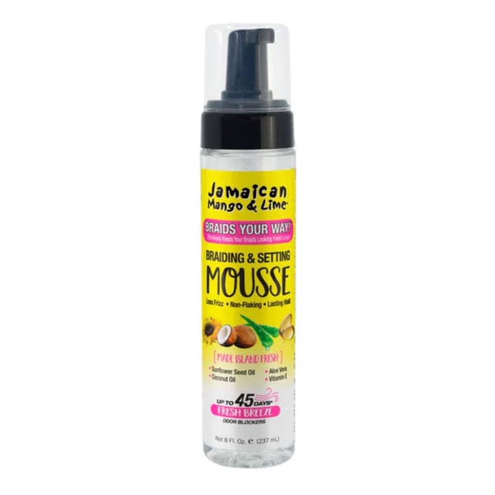 Jamaicaanse mangolimoenvlechten op jouw manier, mousse, 8 oz voor wholesale door KT Supply
