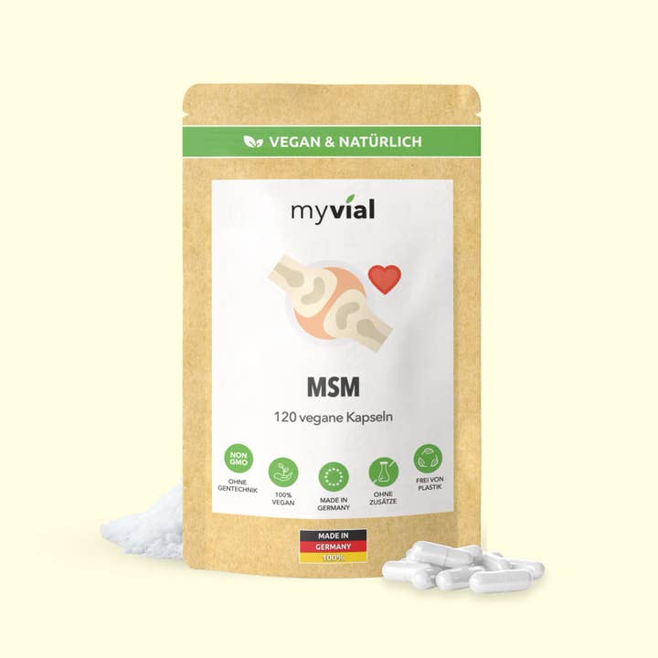 myvial - Wholesale Oral Supplement/Vitamin - MSM Capsules + Vitamin C