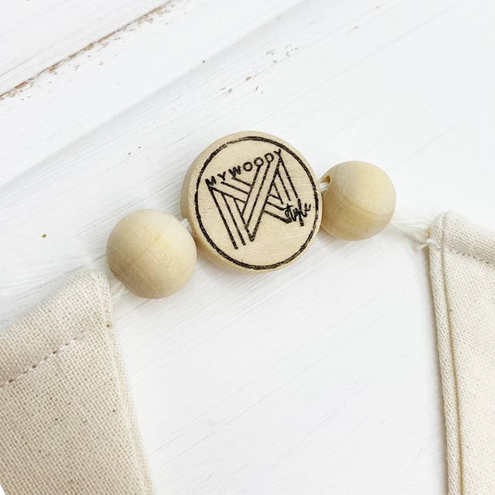 MYWOODYSTYLE – Großhandel Wimpel/Girlande – Wimpelkette, Stoff-Girlande, Waldtiere,FOREST FRIENDS2