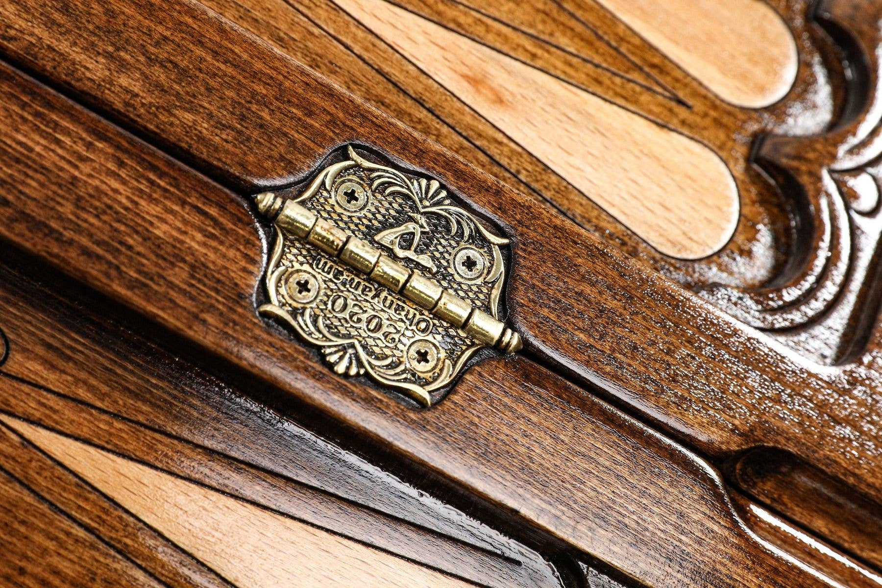 Hrachya Ohanyan - Wholesale Board Game - Hand Made Backgammon Ornamental classic 24"x 12" x 2"11