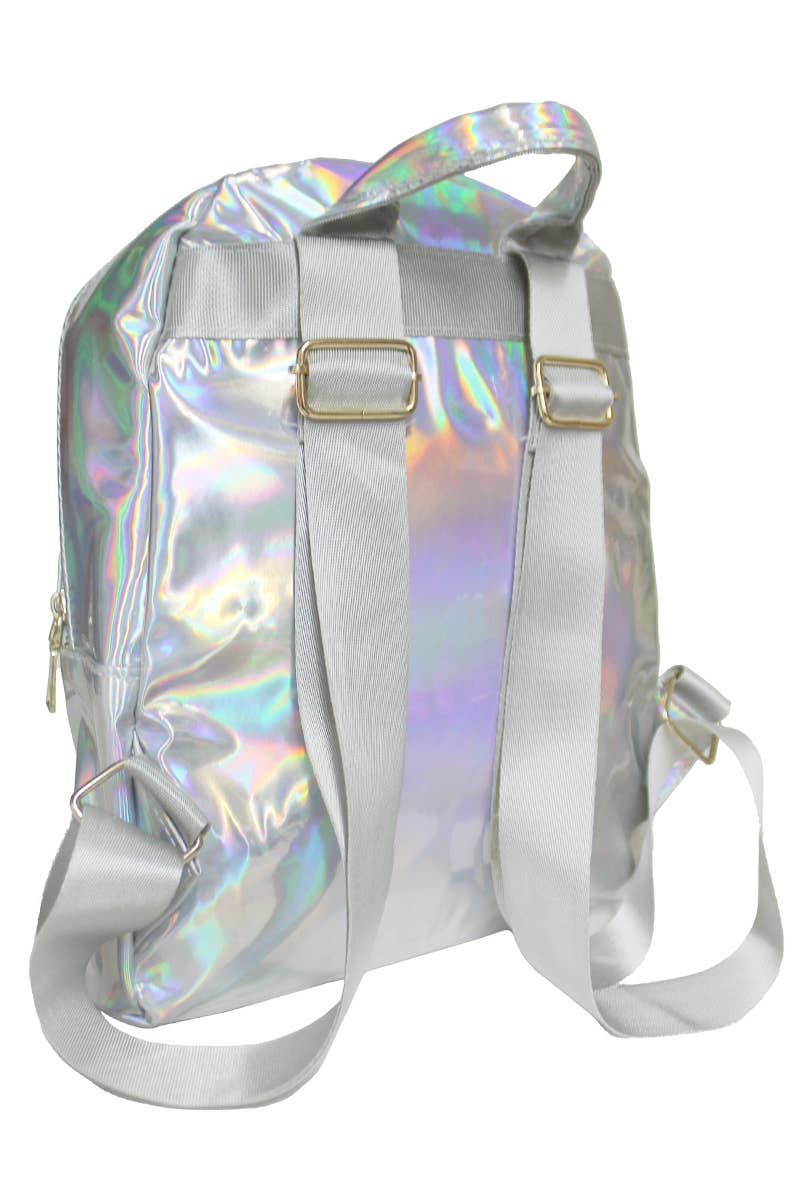 Cap Zone - Vente Sac à dos – femme - Sac à dos à bretelles en nylon brillant rétro brillant brillant5