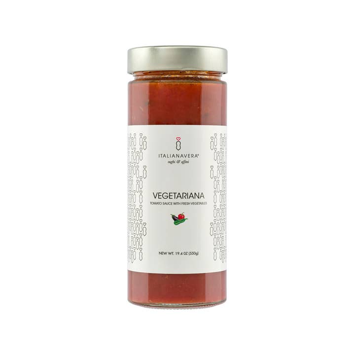 Vegetariana Tomato Sauce with Vegetables for wholesale by Zia Pia