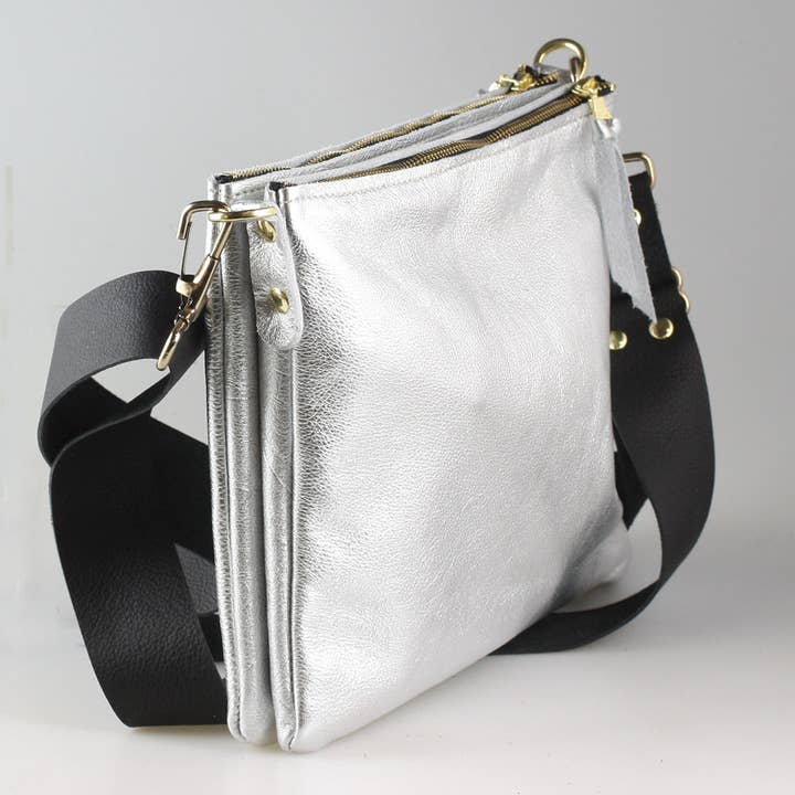Zina Kao Exclusives - Wholesale Crossbody Bag - Women's - The Metallic Octavia21