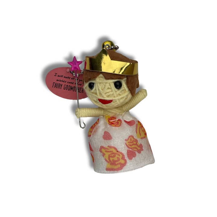 The H&H Group - Wholesale Decorative Figurine - Fairy Godmother - Watchover Voodoo Dolls - Keychain2