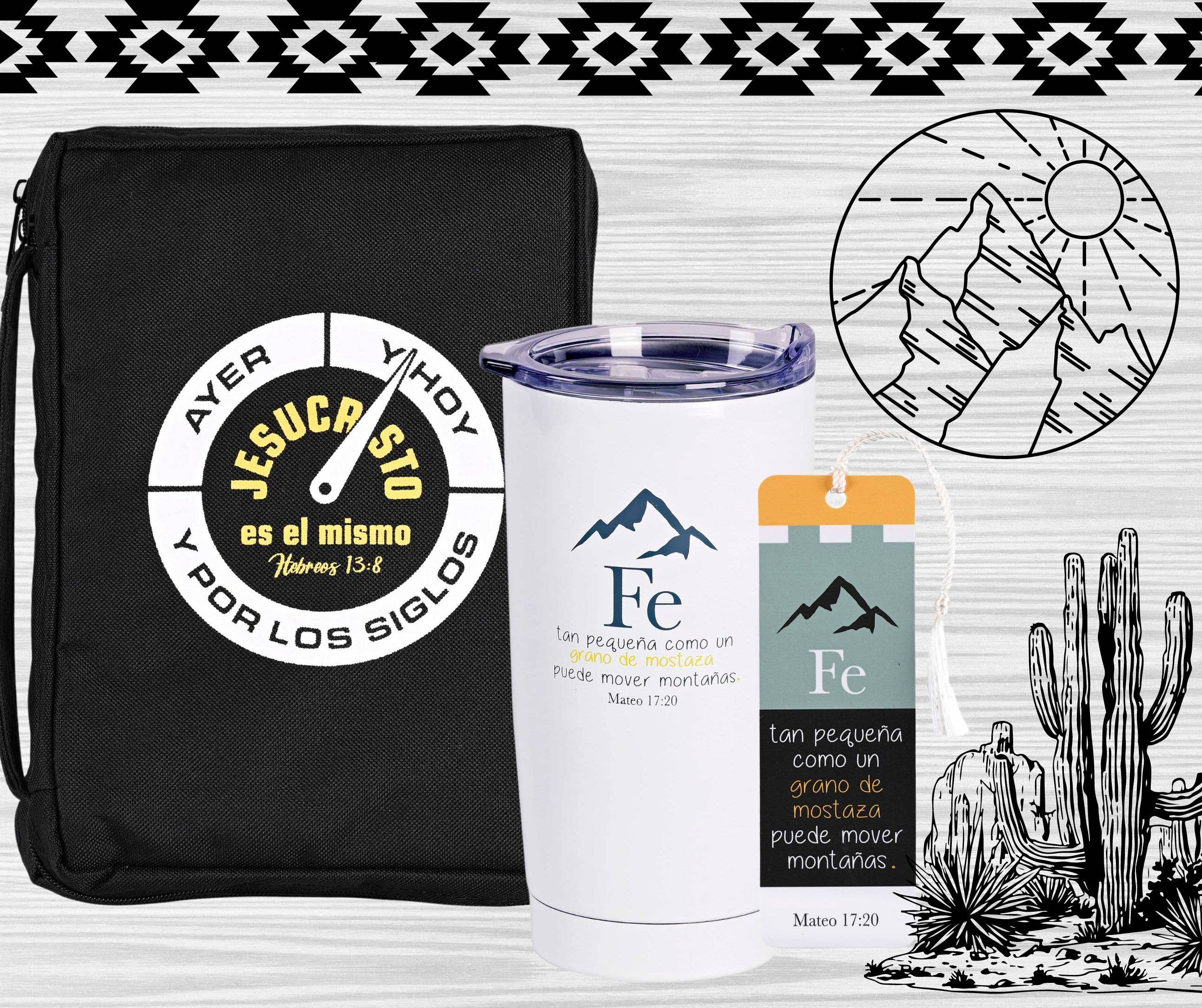 Dicksons - Wholesale Bible Cover - Bible Case Spanish Hebreos 13:8 Medium4