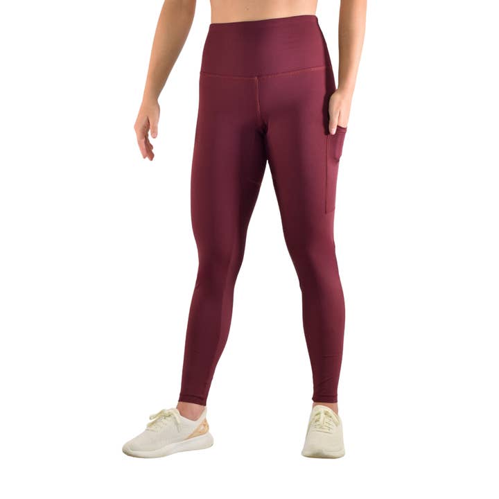 Läckagesäkra Leggings - Fig för wholesale av Moxie Fitness Apparel