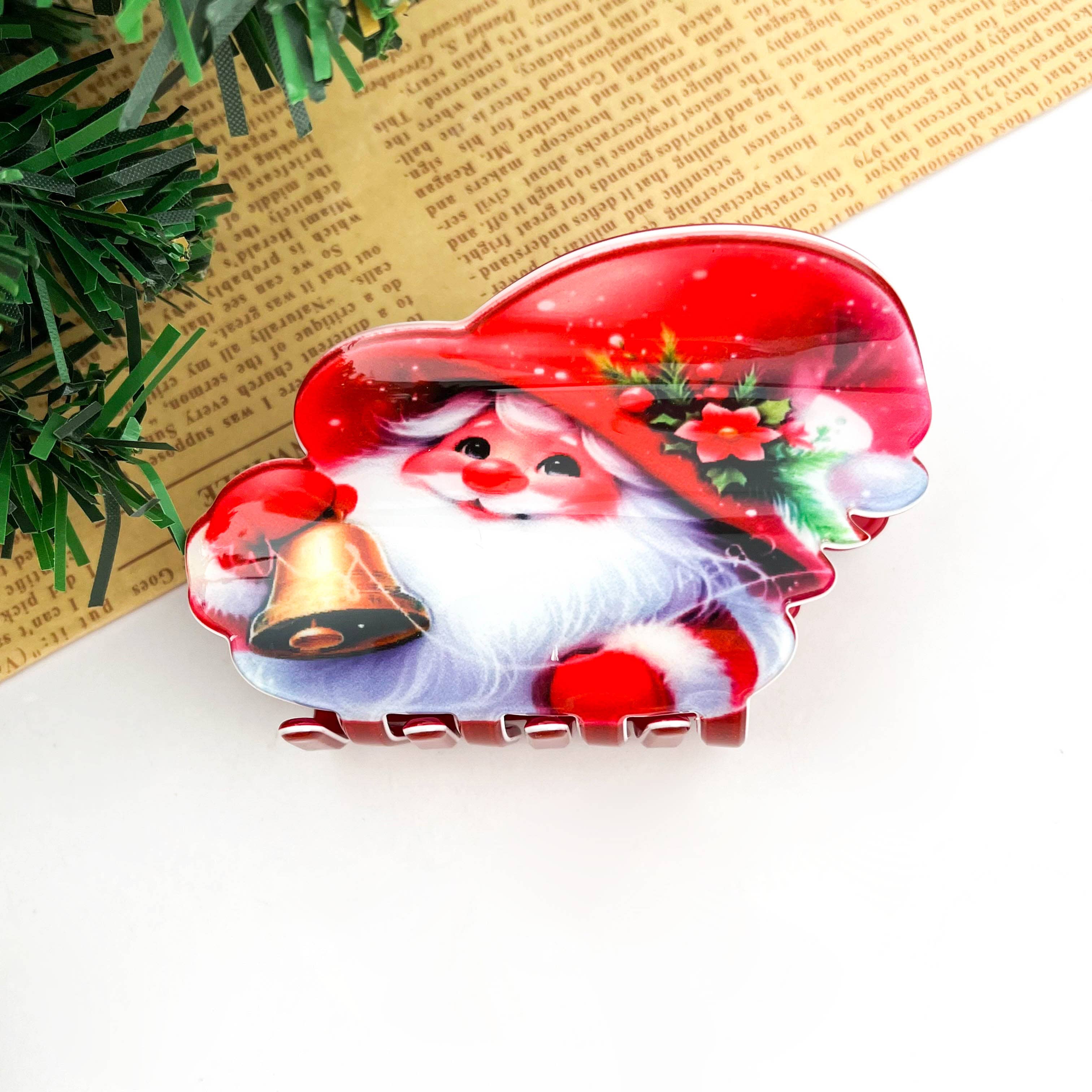 TheDivaSoap - Vente Pince à cheveux – femme - Série de pinces à cheveux de Noël, pince à cheveux amusante pour les fêtes2